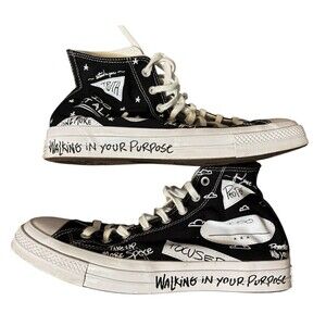 Converse Shoes Sz 11.5 Mens Issa Rae X Chuck 70 By You Affirmations Inspire